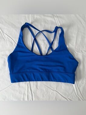 Zyia Royal Pisces Light N Tight Strappy Sports Bra